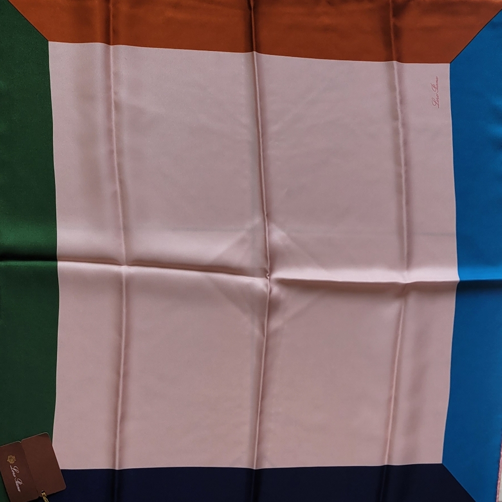 Loro Piana Multicolor Silk women scarf